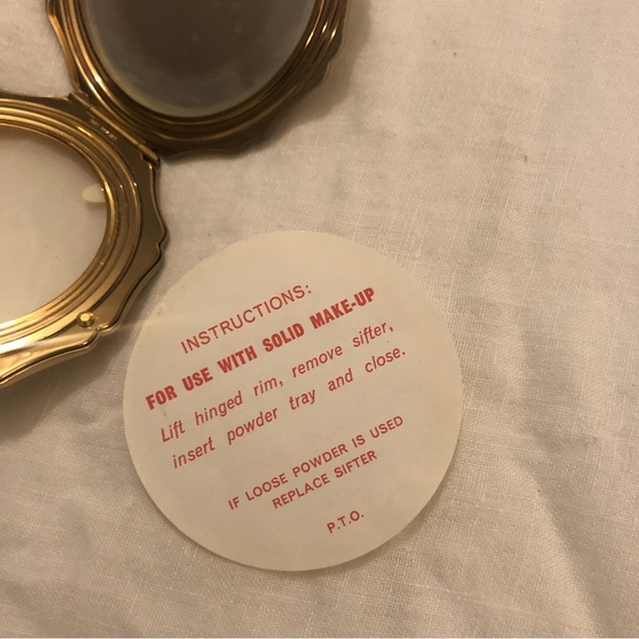 Vintage Stratton Convertible Compact Makeup Holder - Picture 8 of 9